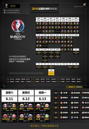 欧洲杯小组赛赛程表，欧洲杯小组赛最佳阵容！