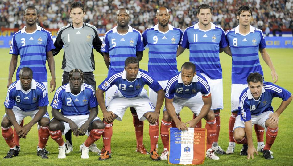 法国国家队，法国国家队历史最佳阵容！