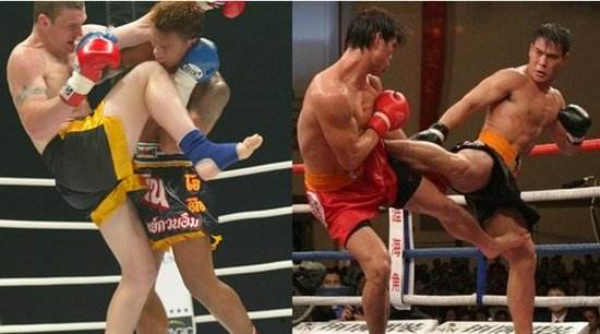中国功夫和泰拳，中国和泰拳差不多的拳法！
