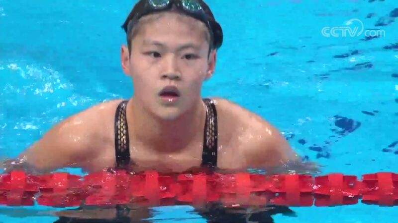 女子200米蝶泳，女子200米蝶泳金牌！