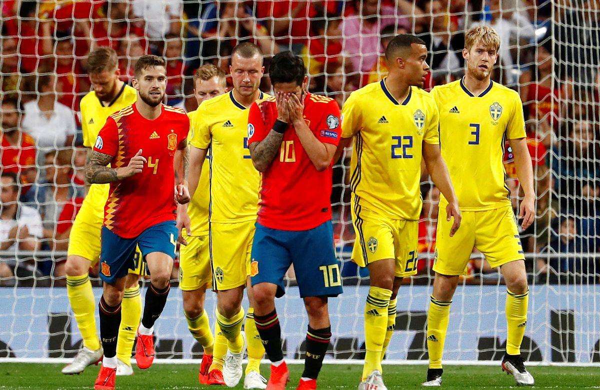 西班牙VS瑞典，西班牙VS瑞典比赛结果！
