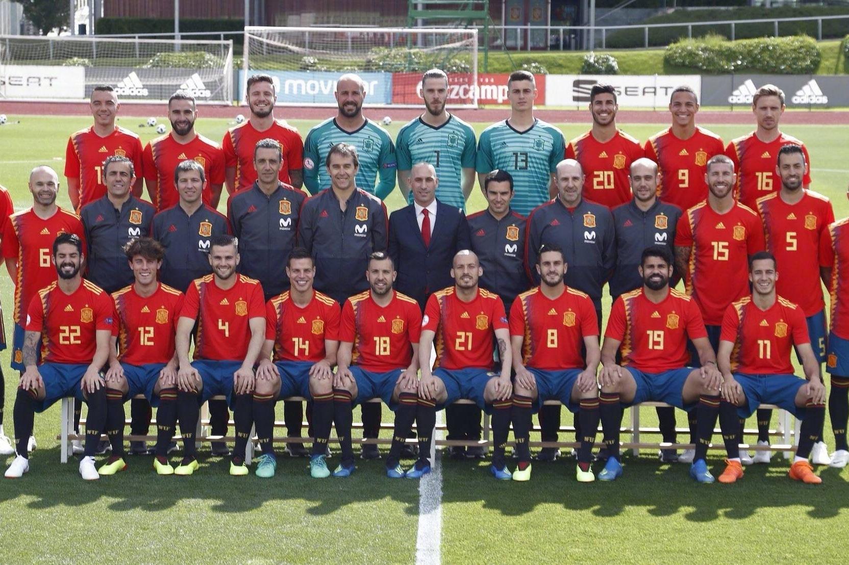 世界杯西班牙阵容，18年世界杯西班牙阵容！