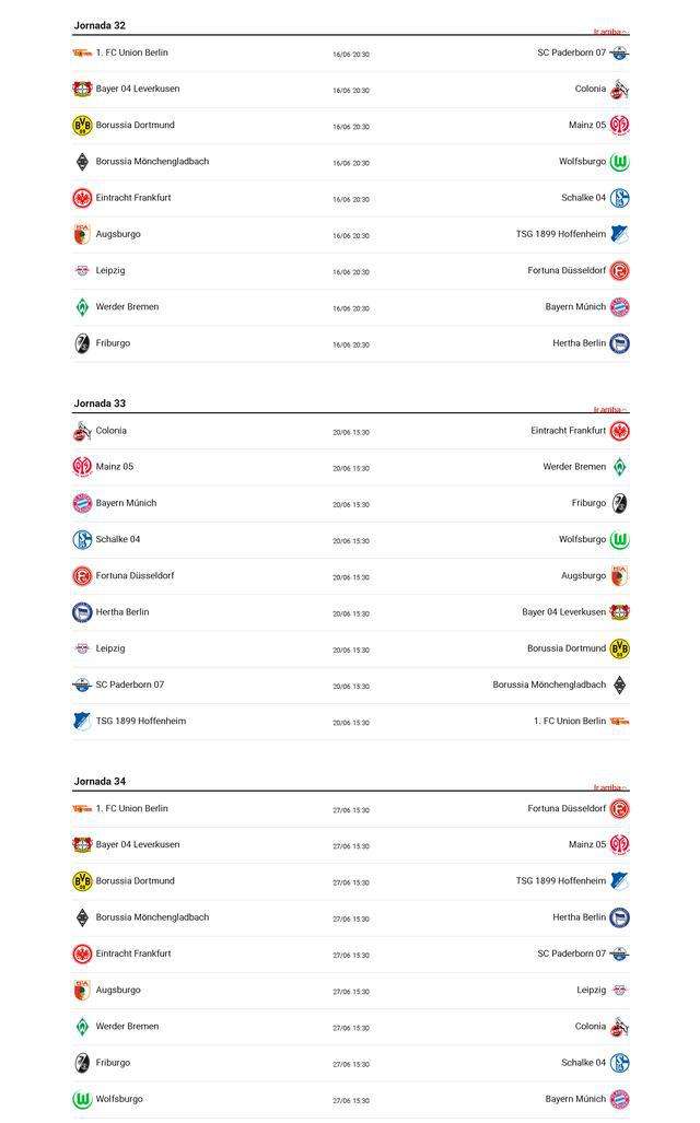 德甲联赛赛程，德甲联赛比分赛程2022！
