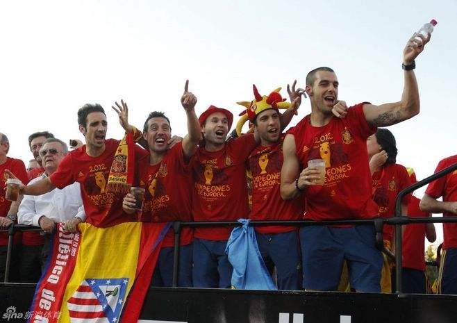 西班牙夺冠，西班牙夺冠阵容！