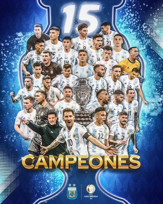 阿根廷美洲杯，阿根廷美洲杯夺冠！