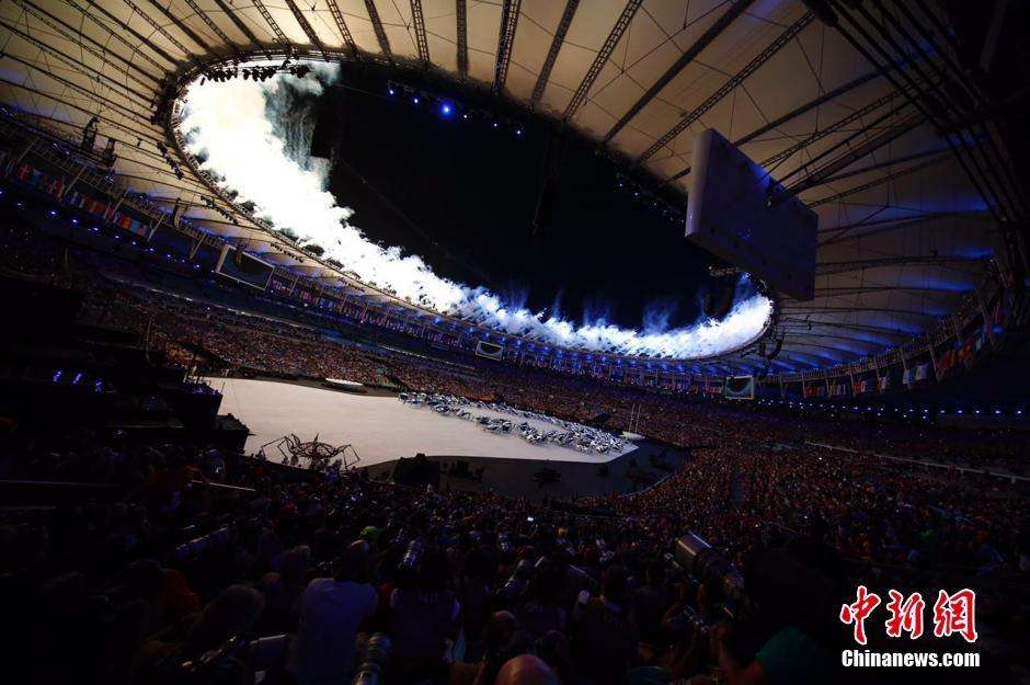里约奥运会开幕式回放，里约奥运会开幕式几何图形！