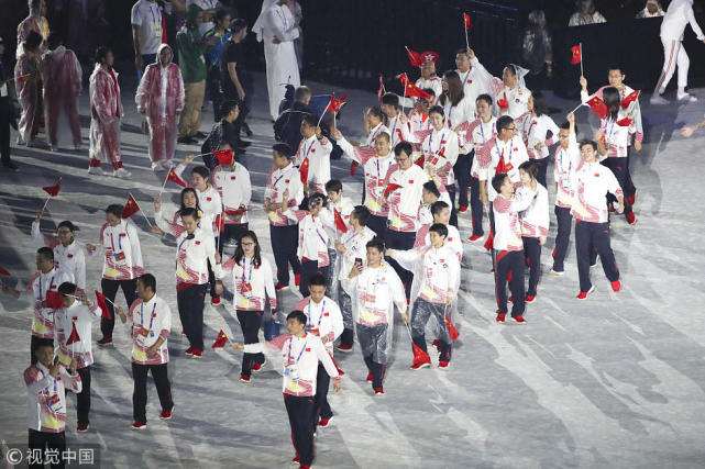 北京奥运会运动员入场，北京奥运会运动员入场式！