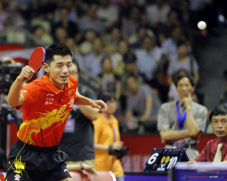 2013乒乓球世界杯，2013乒乓球世界杯男单半决赛！